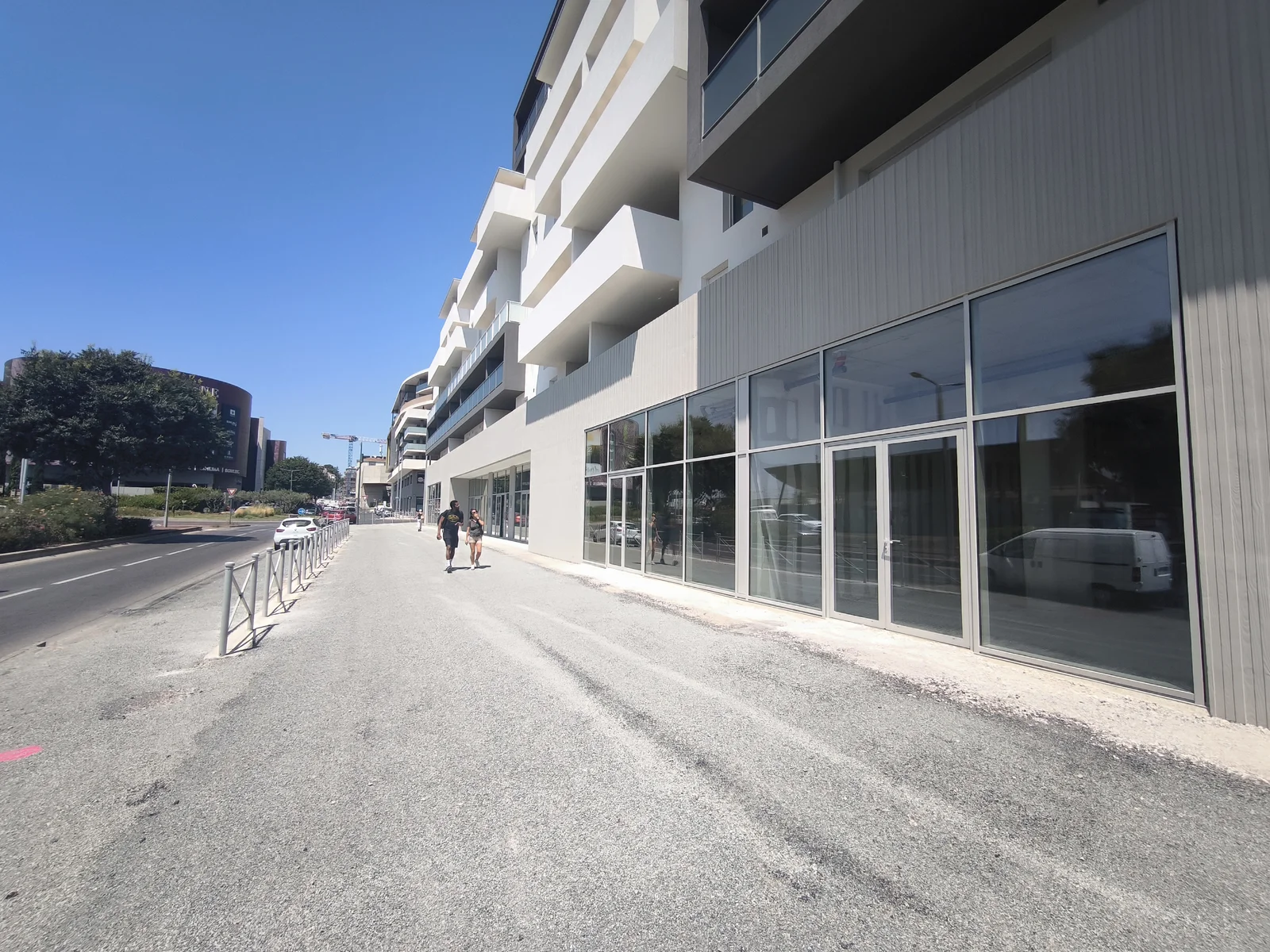 Façade commerciale aluminium