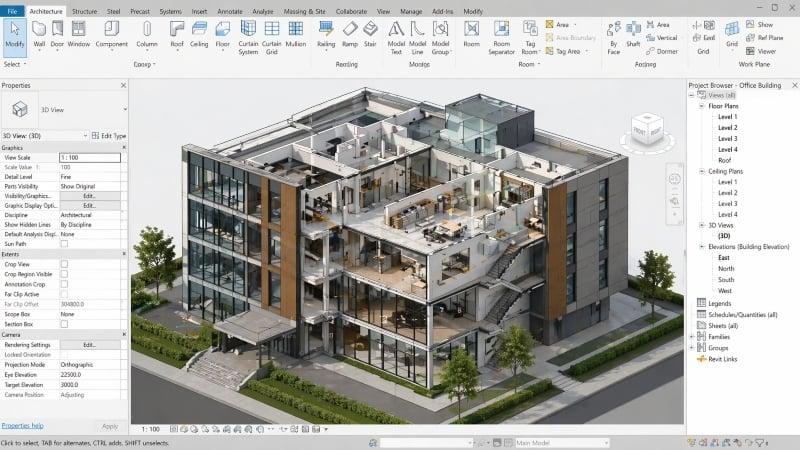 Formation Revit - visuel 1